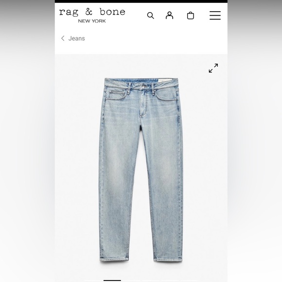rag & bone Other - Rag & Bone Fit 3 Athletic Jeans